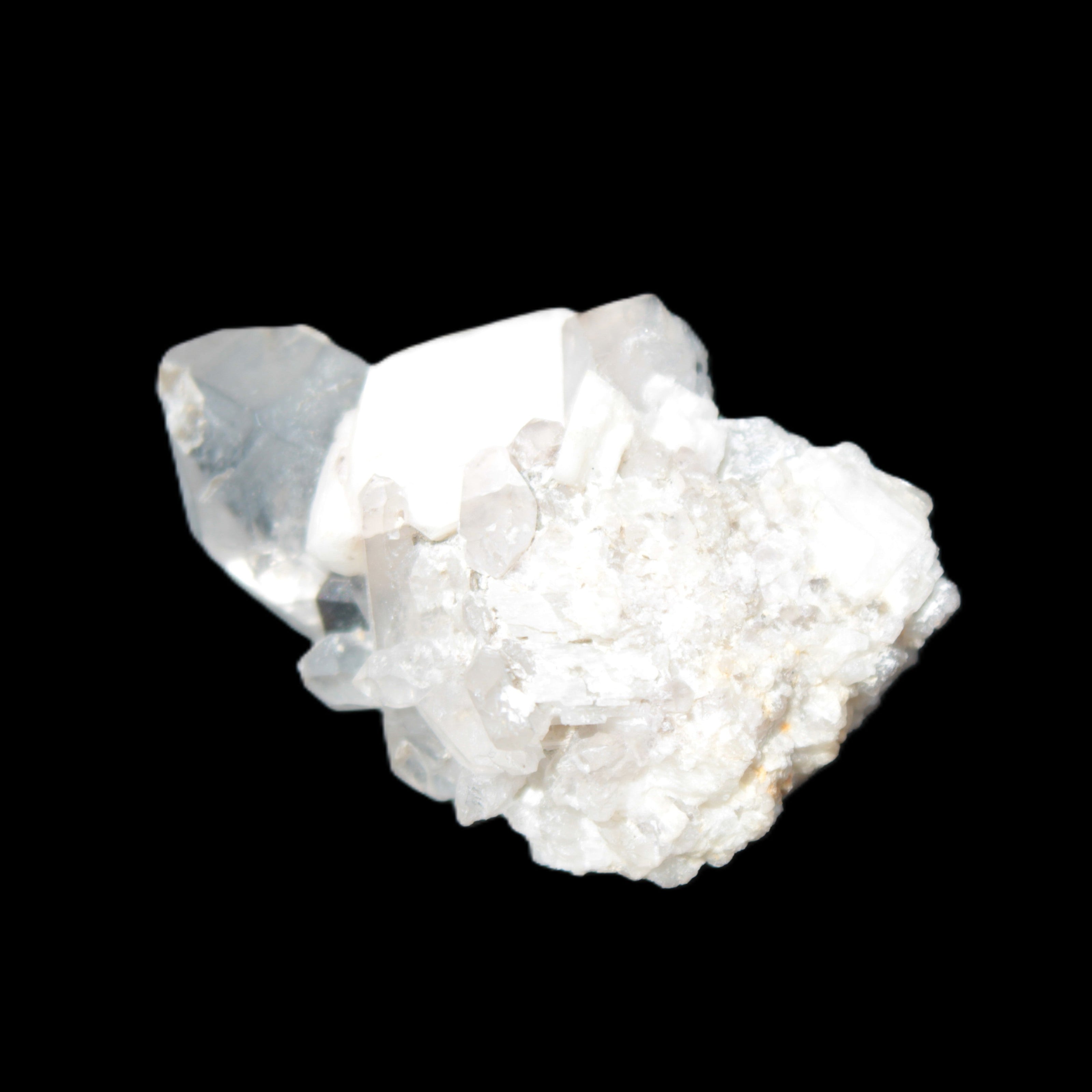 Quartz, Tourmaline, Feldspar cluster specimen 43mm 23.7g Rocks and Things Store