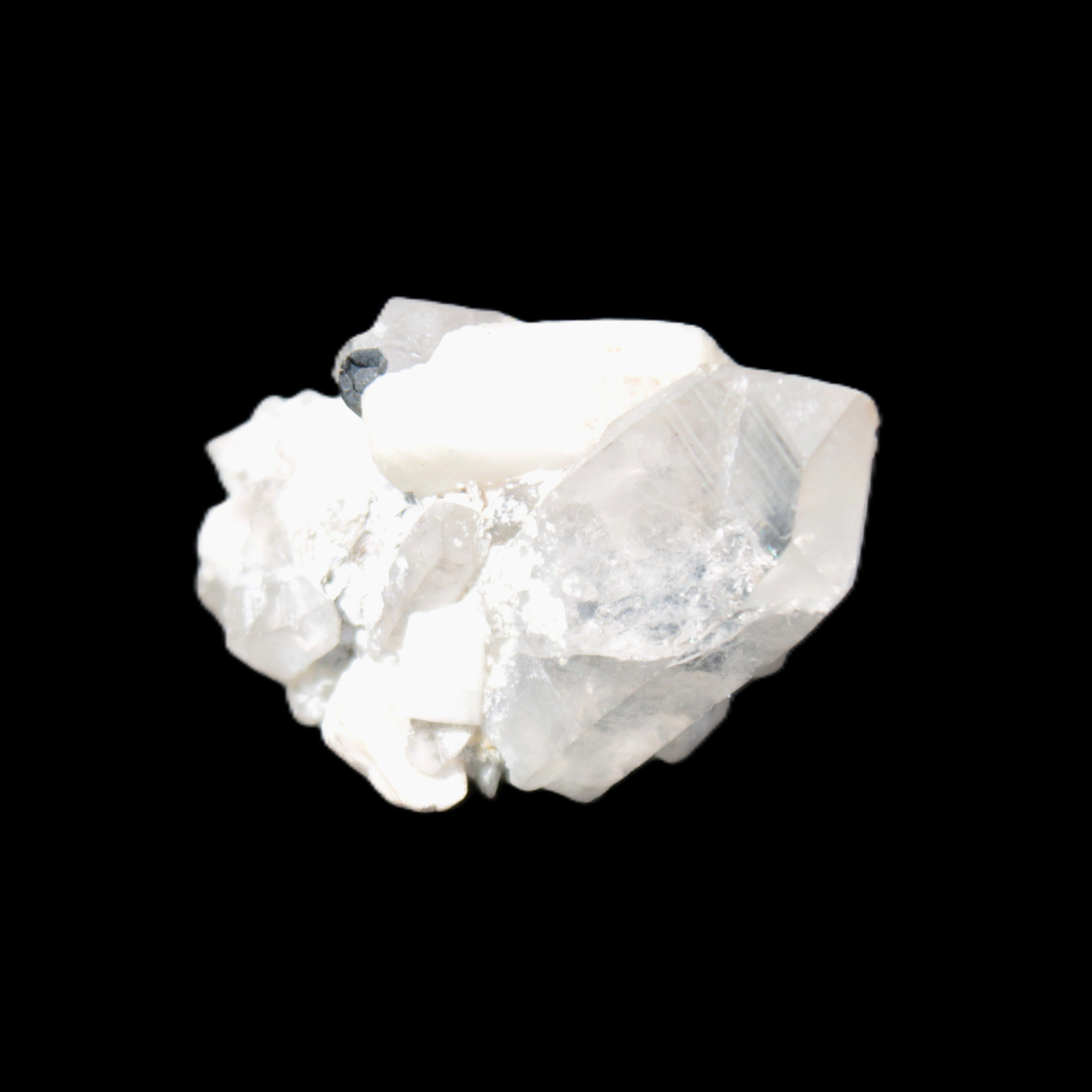 Quartz, Tourmaline, Feldspar cluster specimen 43mm 23.7g Rocks and Things Store