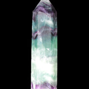 Colourful Fluorite obelisk 26*100mm 118.7g Rocks and Things Store