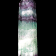 Colourful Fluorite obelisk 26*100mm 118.7g Rocks and Things Store