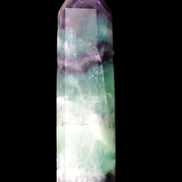 Colourful Fluorite obelisk 26*100mm 118.7g Rocks and Things Store