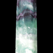 Colourful Fluorite obelisk 26*100mm 118.7g Rocks and Things Store