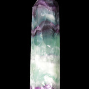 Colourful Fluorite obelisk 26*100mm 118.7g Rocks and Things Store