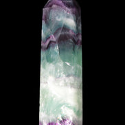 Colourful Fluorite obelisk 26*100mm 118.7g Rocks and Things Store