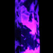 Moss Agate wand 85mm 76g in UV light - Rocks and Things Store