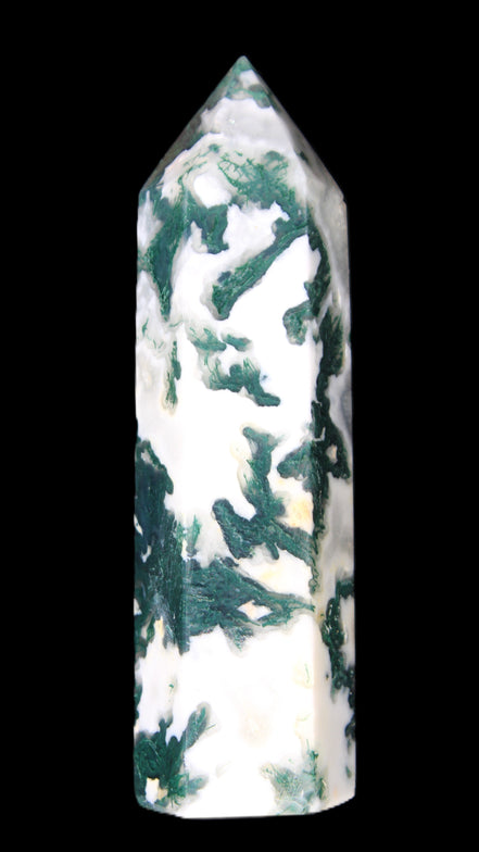 Moss Agate wand 85mm 76g Rocks and Things Store