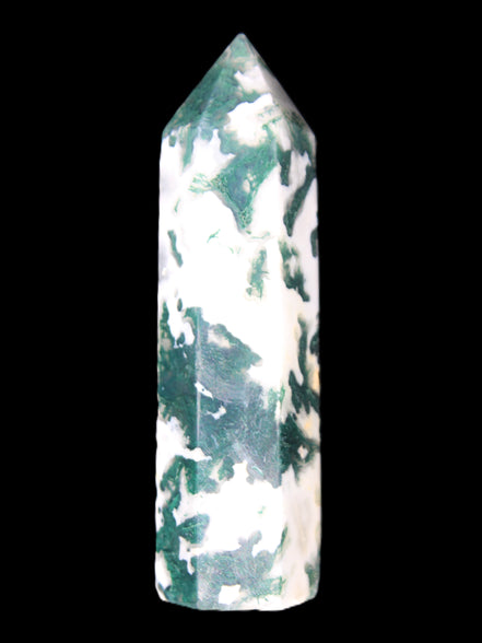 Moss Agate wand 85mm 76g Rocks and Things Store