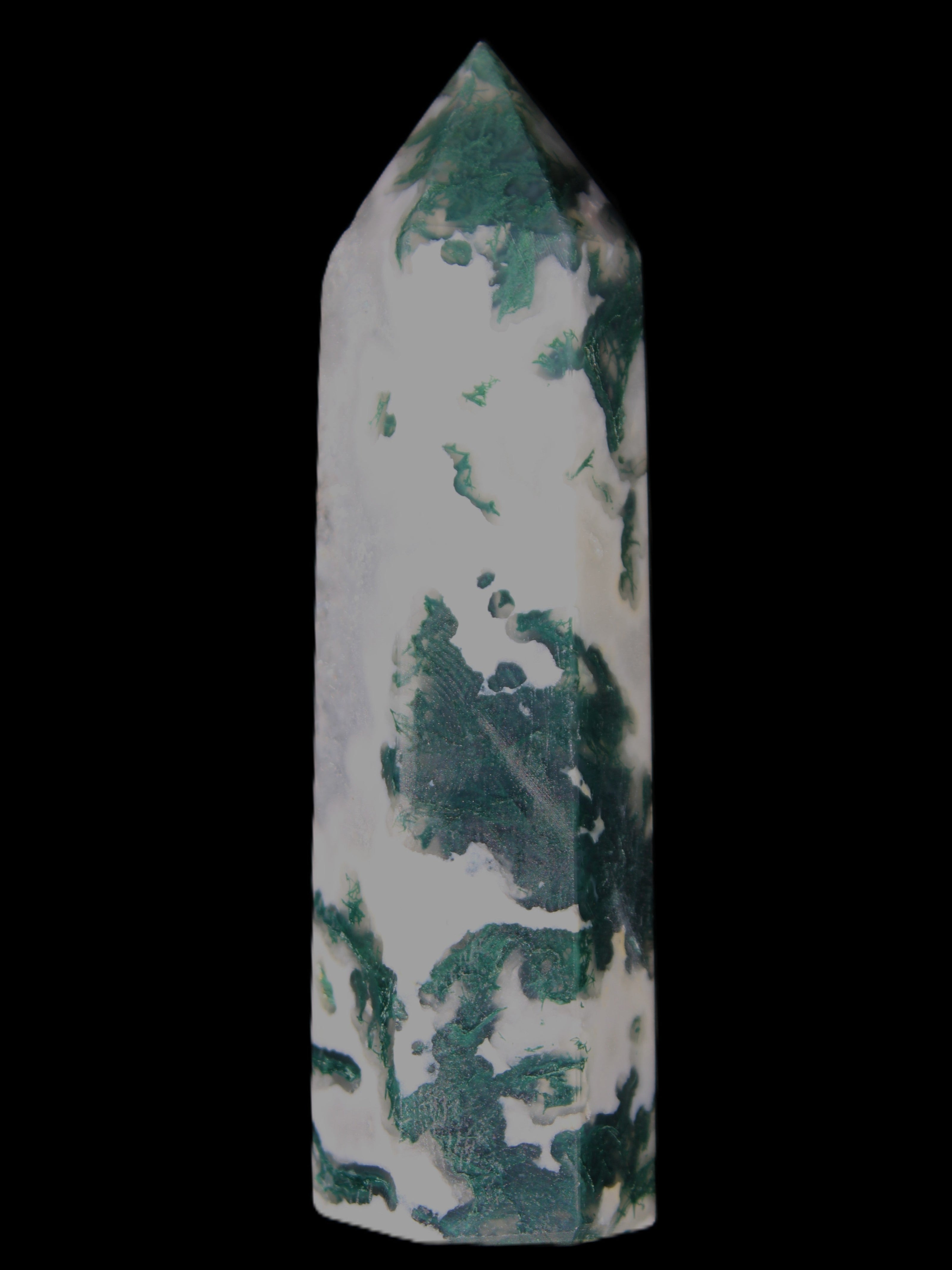 Moss Agate wand 85mm 76g Rocks and Things Store