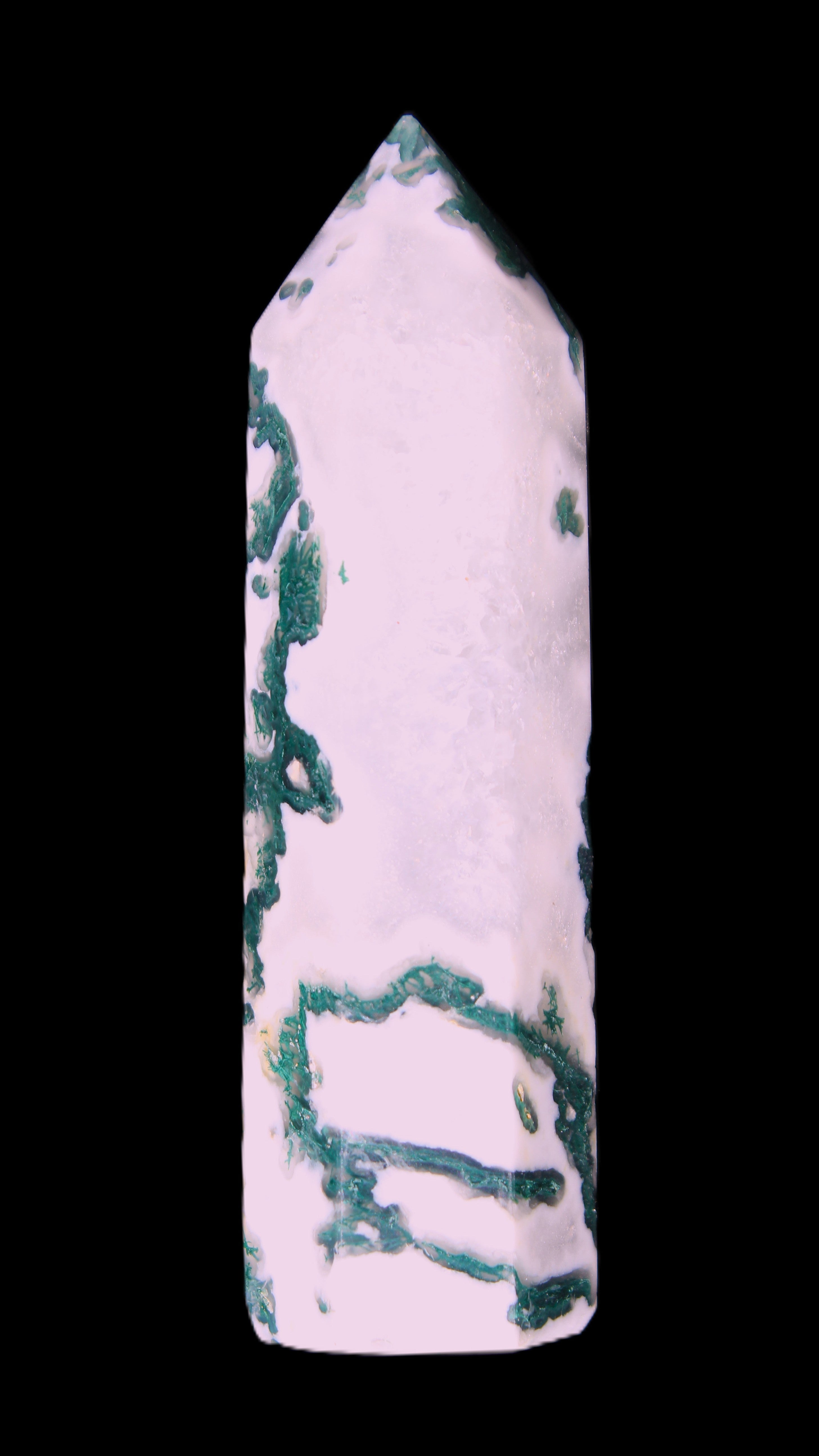 Moss Agate wand 85mm 76g Rocks and Things Store
