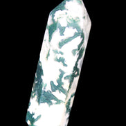 Moss Agate wand 85mm 76g Rocks and Things Store