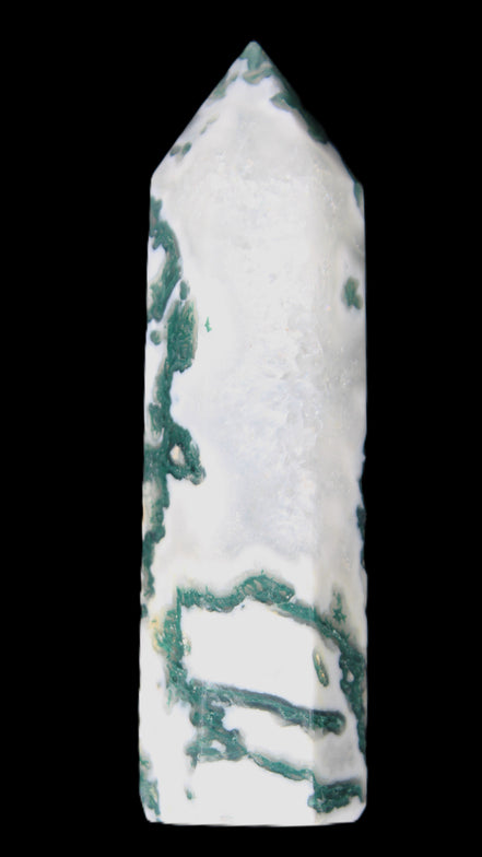 Moss Agate wand 85mm 76g Rocks and Things Store