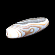 Gobi Eye Agate from Mongolia drilled bead 46.5*15mm 17g Rocks and Things Store