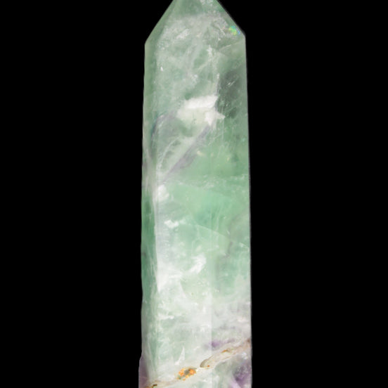Fluorite obelisk 97*21*25mm 107g in sunlight - Rocks and Things Store