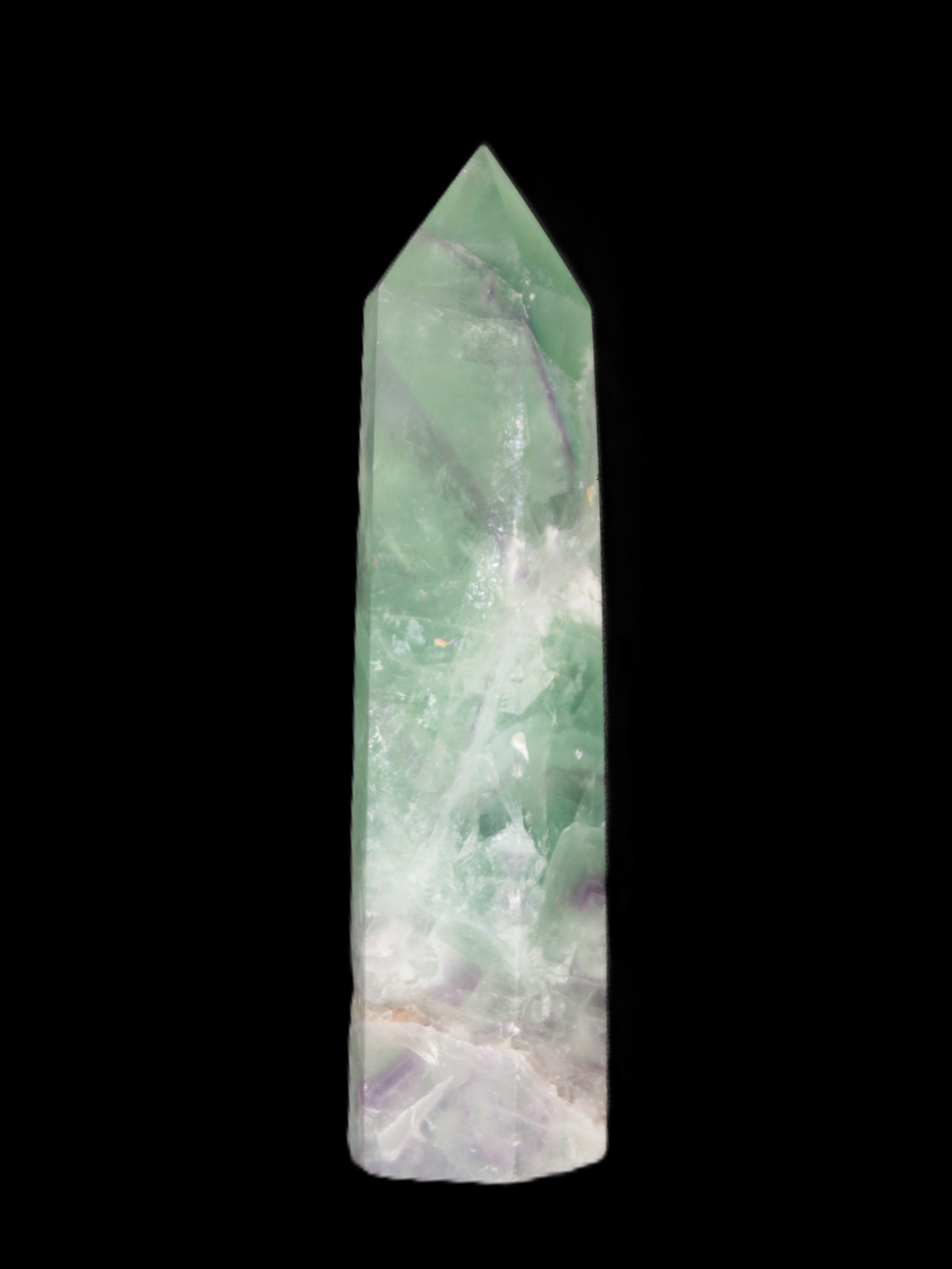 Fluorite obelisk 97*21*25mm 107g Rocks and Things Store