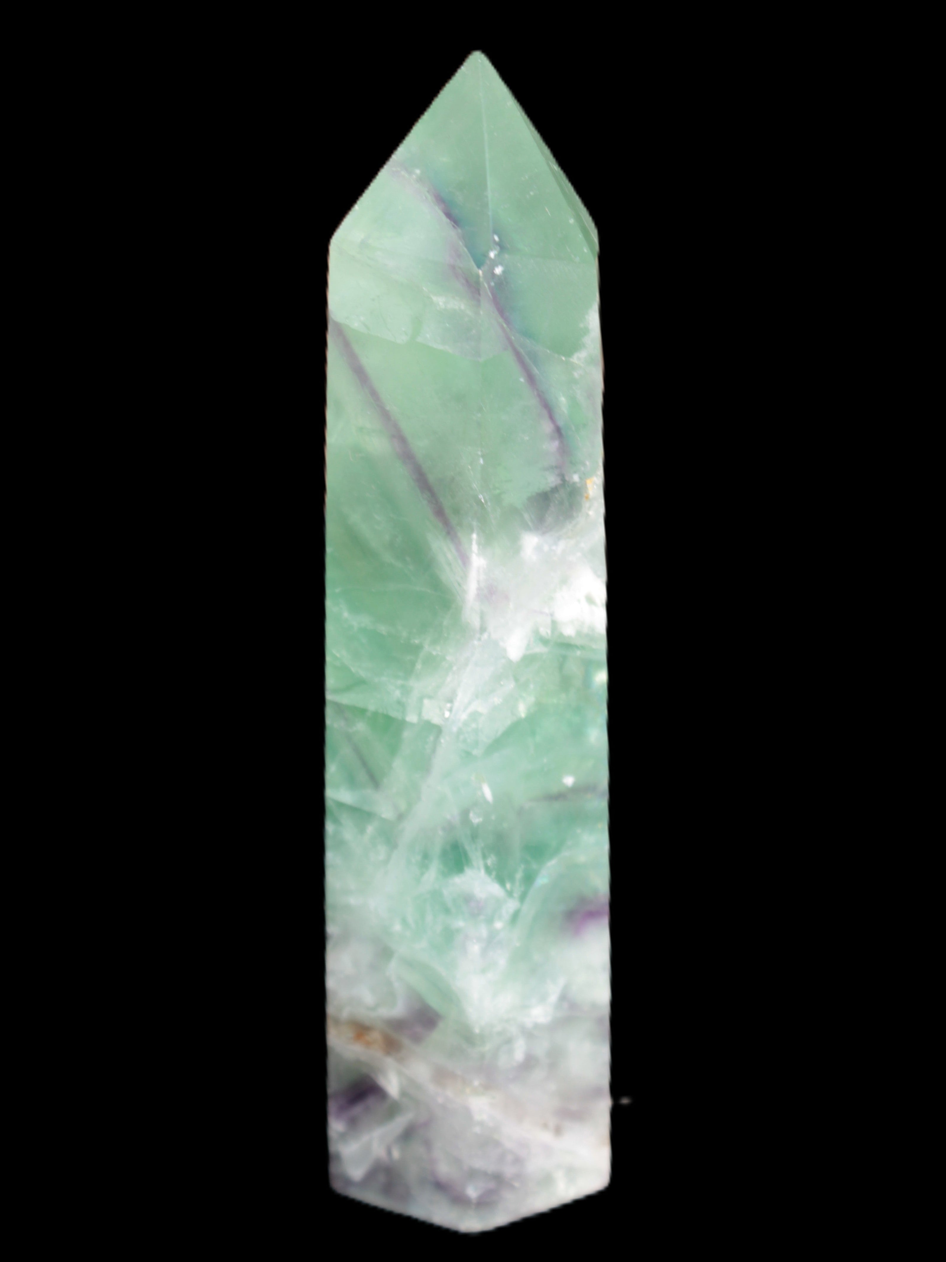 Fluorite obelisk 97*21*25mm 107g Rocks and Things Store