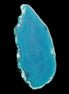 Blue Agate slice 66*4*32mm 15g Rocks and Things Store