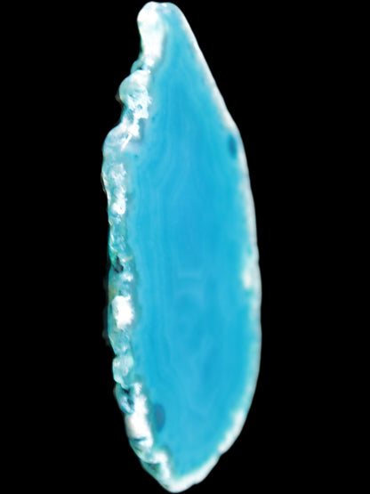 Blue Agate slice 66*4*32mm 15g Rocks and Things Store