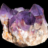 Amethyst geode cluster 115*90*85mm 1270g in sunlight - Rocks and Things Store