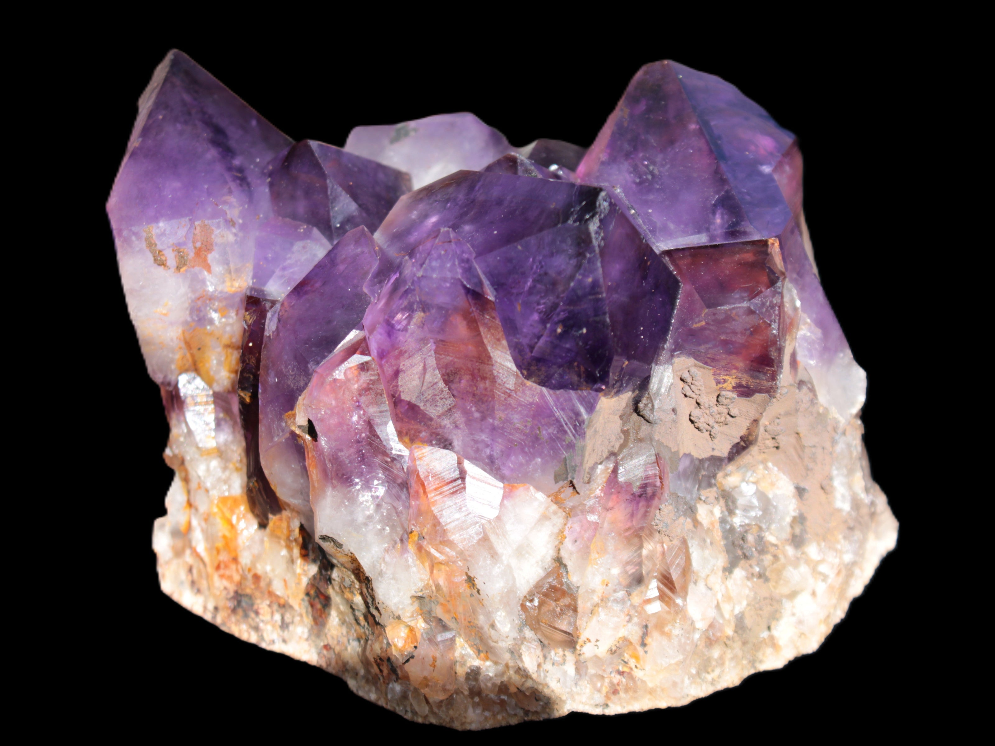 Amethyst geode cluster 115*90*85mm 1270g Rocks and Things Store