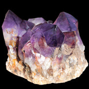 Amethyst geode cluster 115*90*85mm 1270g in sunlight - Rocks and Things Store
