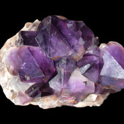 Amethyst geode cluster 115*90*85mm 1270g in sunlight - Rocks and Things Store