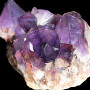 Amethyst geode cluster 115*90*85mm 1270g in sunlight - Rocks and Things Store