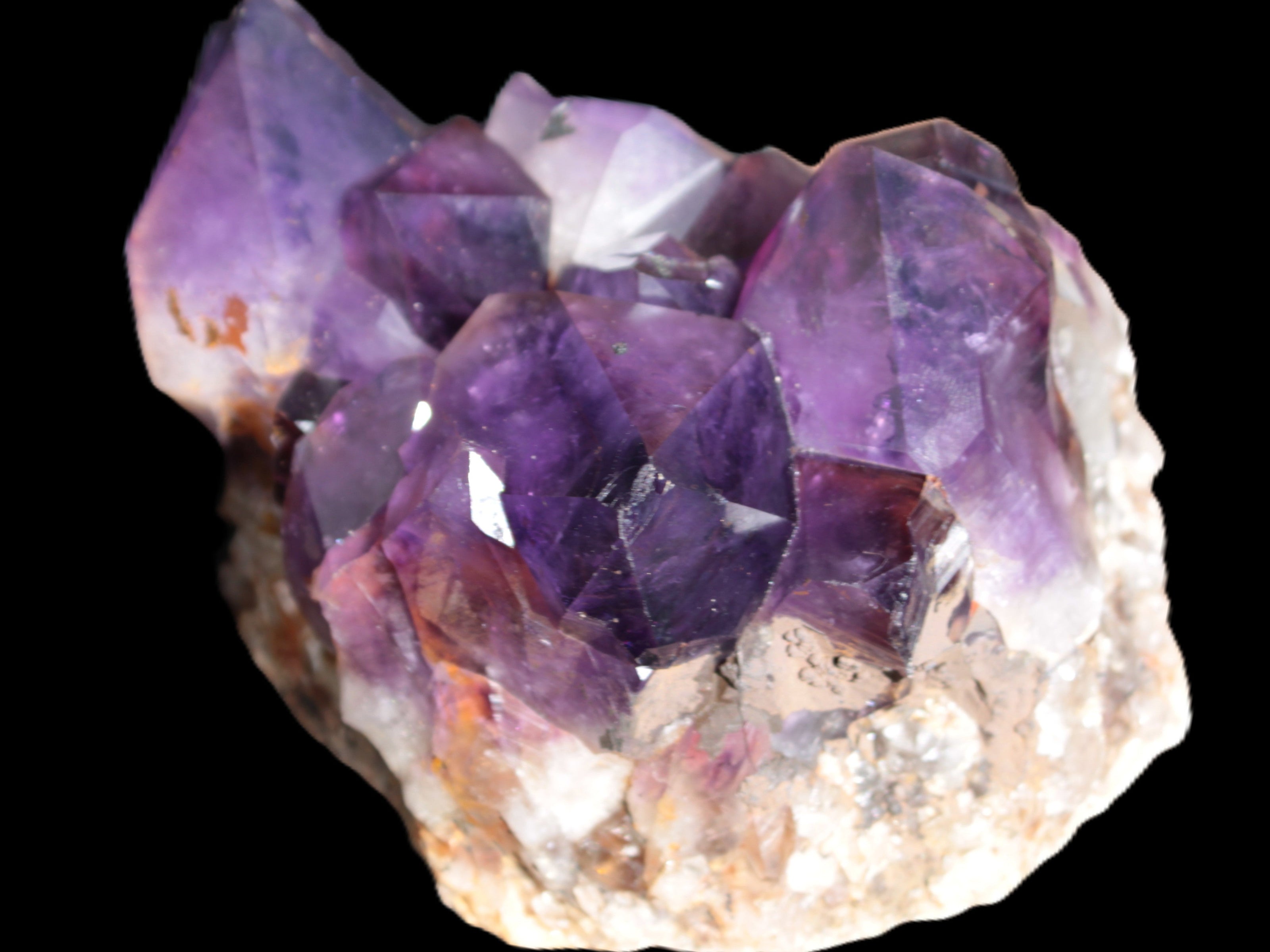 Amethyst geode cluster 115*90*85mm 1270g Rocks and Things Store
