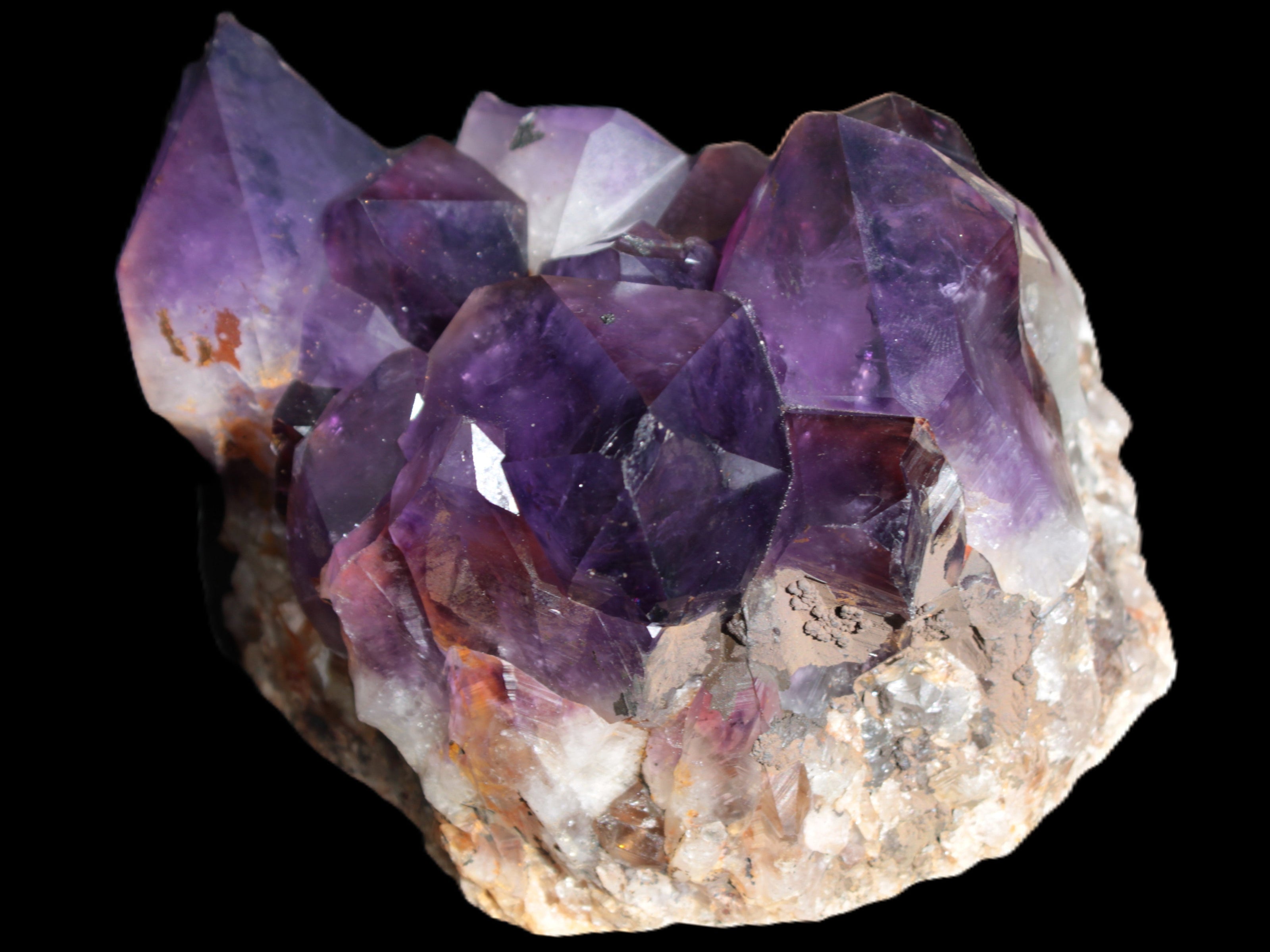 Amethyst geode cluster 115*90*85mm 1270g Rocks and Things Store