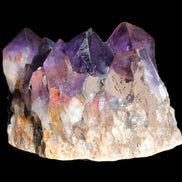 Amethyst geode cluster 115*90*85mm 1270g in sunlight - Rocks and Things Store