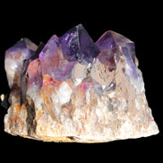 Amethyst geode cluster 115*90*85mm 1270g in sunlight - Rocks and Things Store