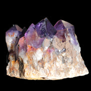 Amethyst geode cluster 115*90*85mm 1270g in sunlight - Rocks and Things Store