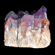 Amethyst geode cluster 115*90*85mm 1270g in sunlight - Rocks and Things Store