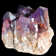 Amethyst geode cluster 115*90*85mm 1270g in sunlight - Rocks and Things Store