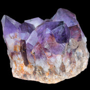 Amethyst geode cluster 115*90*85mm 1270g in sunlight - Rocks and Things Store