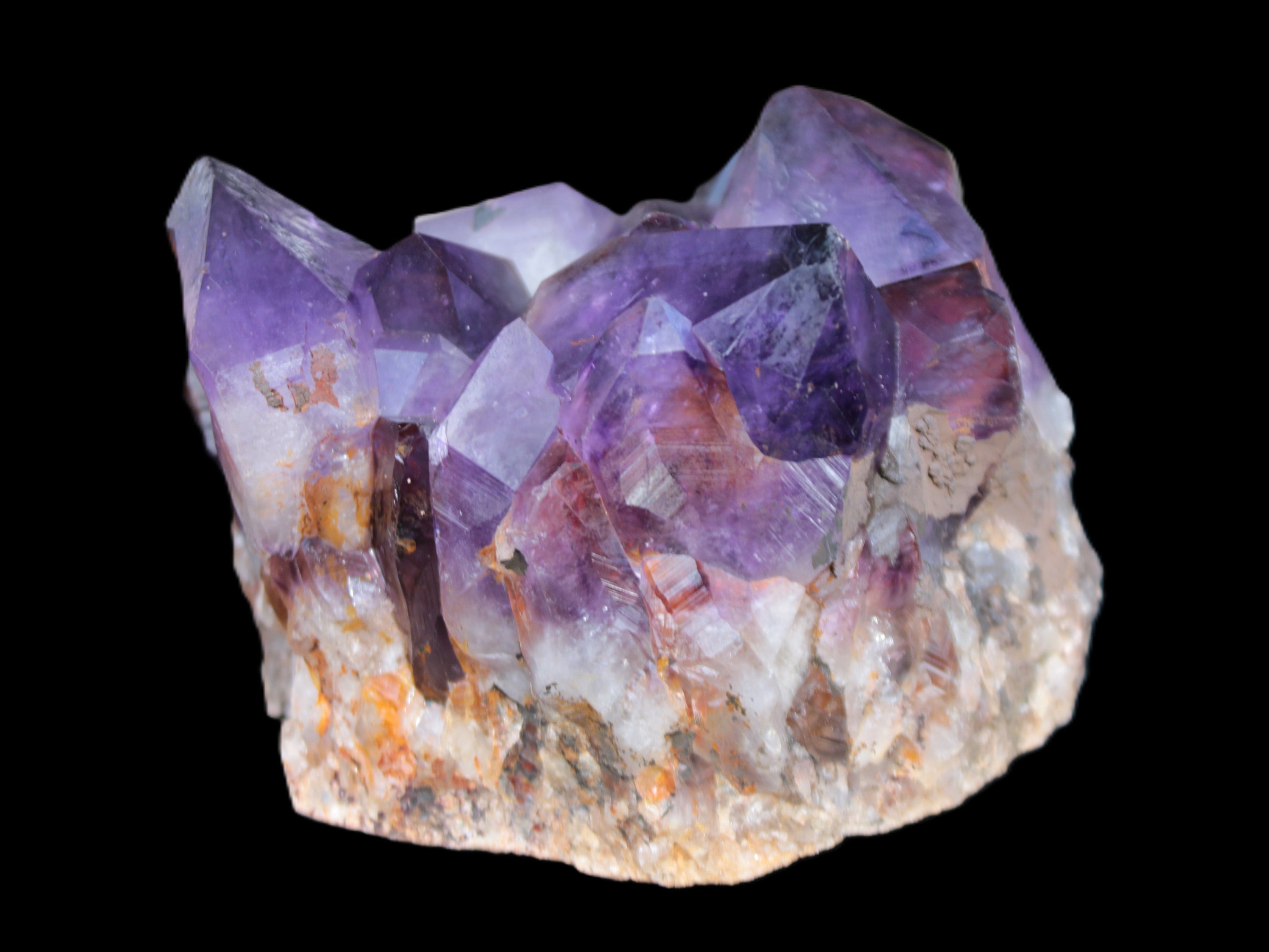 Amethyst geode cluster 115*90*85mm 1270g Rocks and Things Store