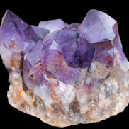 Amethyst geode cluster 115*90*85mm 1270g in sunlight - Rocks and Things Store