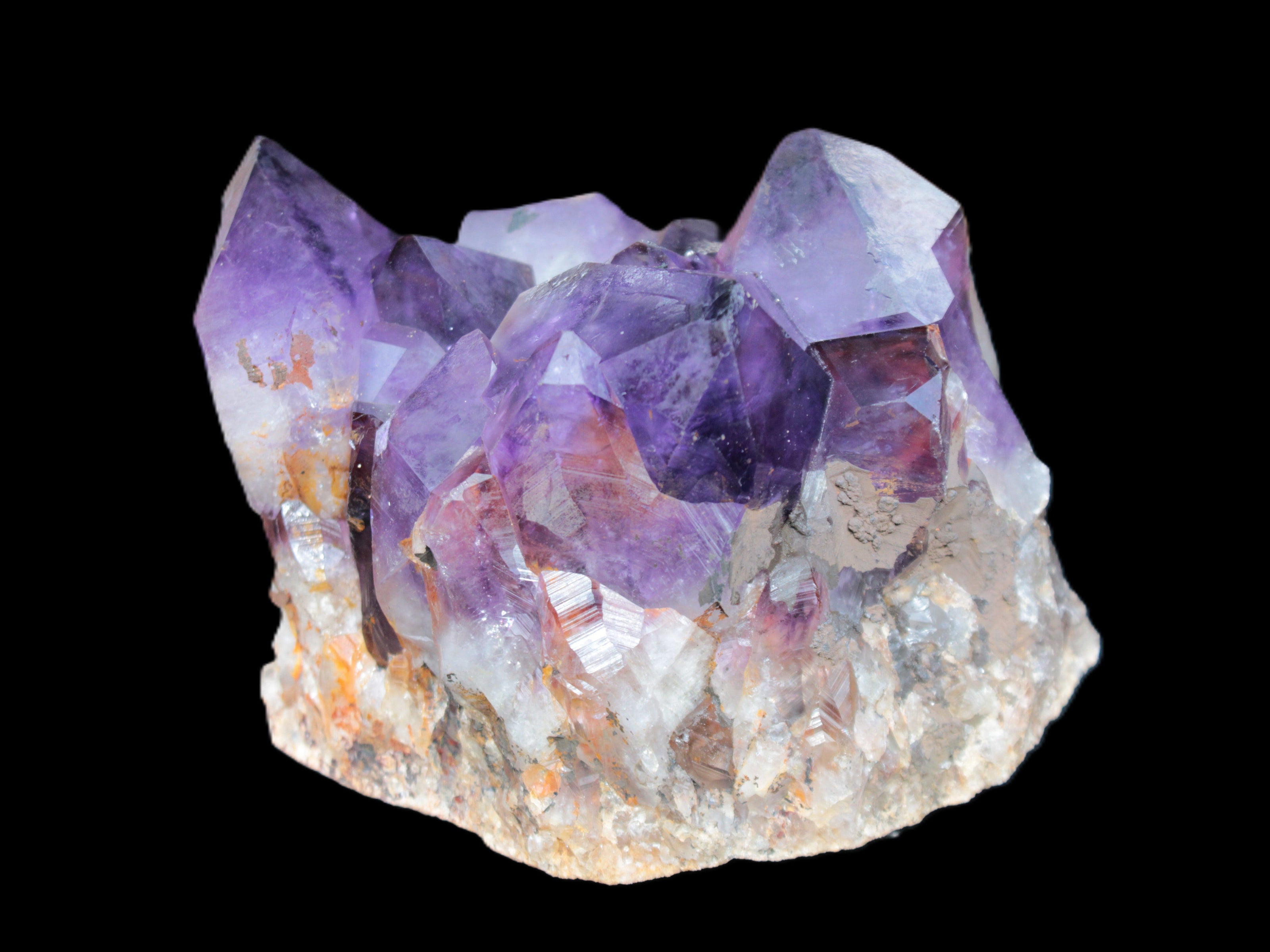 Amethyst geode cluster 115*90*85mm 1270g Rocks and Things Store