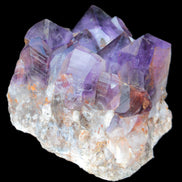 Amethyst geode cluster 115*90*85mm 1270g in sunlight - Rocks and Things Store