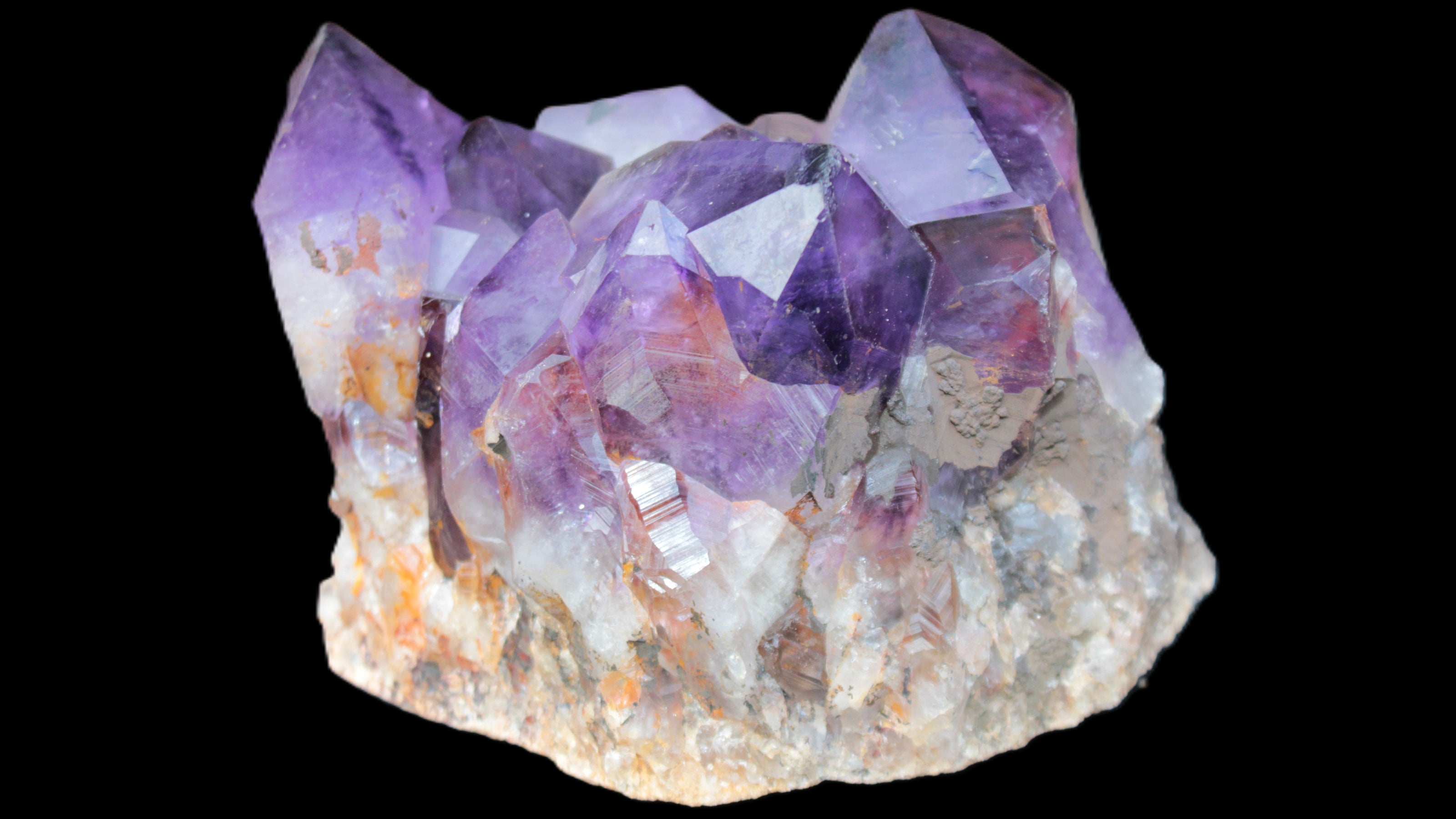 Amethyst geode cluster 115*90*85mm 1270g Rocks and Things Store