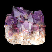 Amethyst geode cluster 115*90*85mm 1270g in sunlight - Rocks and Things Store