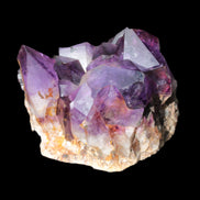 Amethyst geode cluster 115*90*85mm 1270g in sunlight - Rocks and Things Store