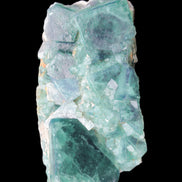 Green Fluorite cubic crystal cluster 130*100*50mm 1365g in sunlight - Rocks and Things Store