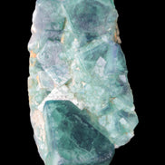 Green Fluorite cubic crystal cluster 130*100*50mm 1365g in sunlight - Rocks and Things Store