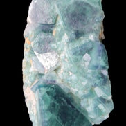 Green Fluorite cubic crystal cluster 130*100*50mm 1365g in sunlight - Rocks and Things Store