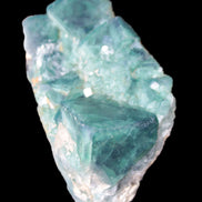Green Fluorite cubic crystal cluster 130*100*50mm 1365g in sunlight - Rocks and Things Store