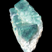 Green Fluorite cubic crystal cluster 130*100*50mm 1365g in sunlight - Rocks and Things Store