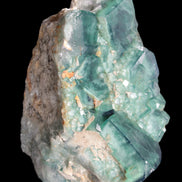 Green Fluorite cubic crystal cluster 130*100*50mm 1365g in sunlight - Rocks and Things Store
