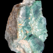 Green Fluorite cubic crystal cluster 130*100*50mm 1365g in sunlight - Rocks and Things Store