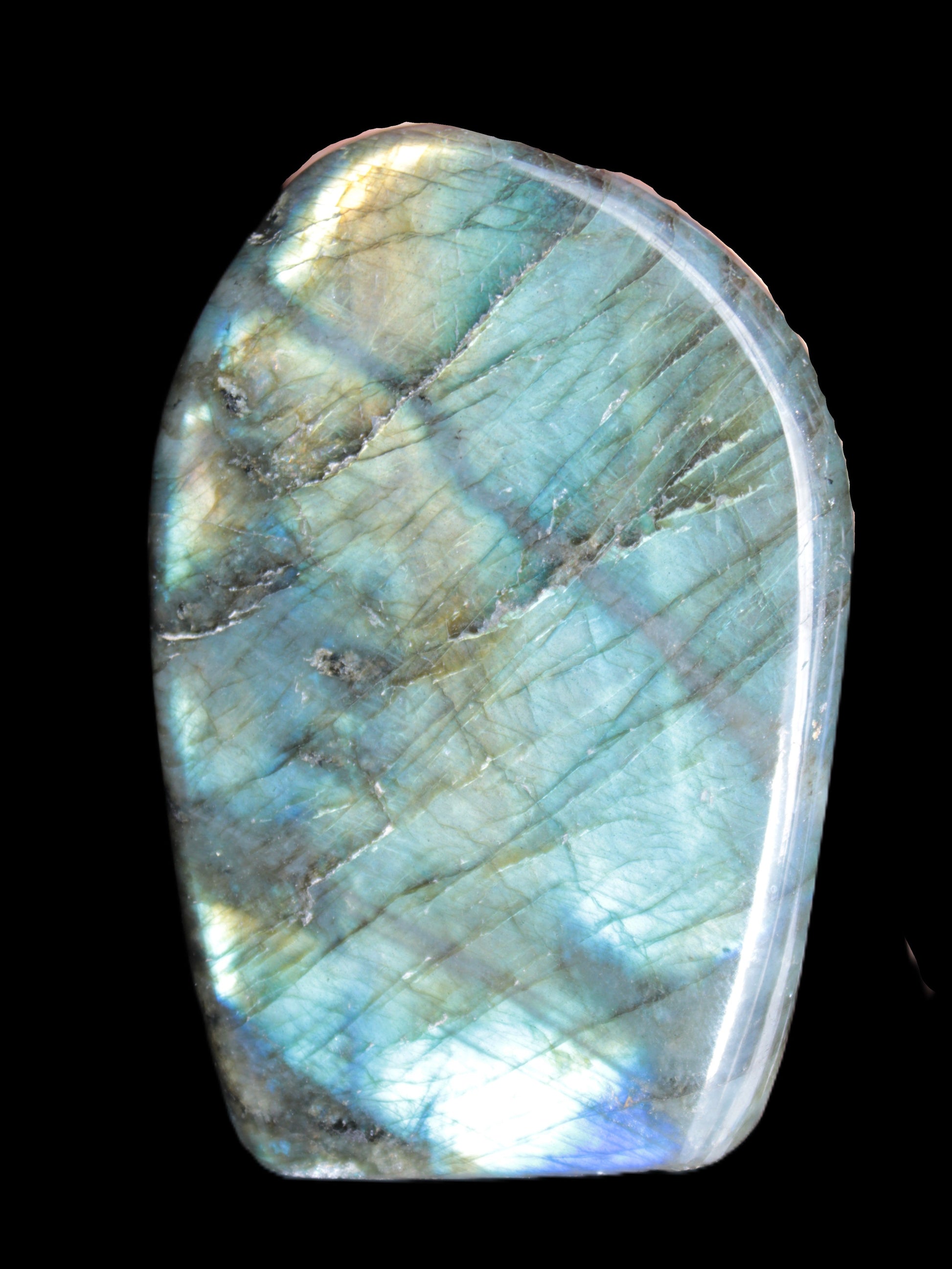 Labradorite 26*50*95mm 325g Rocks and Things Store
