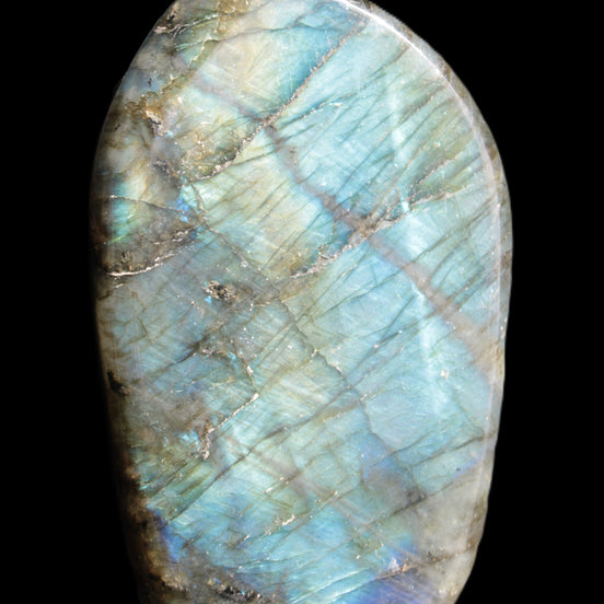 Labradorite 26*50*95mm 325g in sunlight - Rocks and Things Store